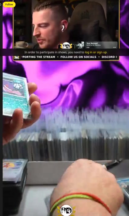 Still from a Pokedad live show